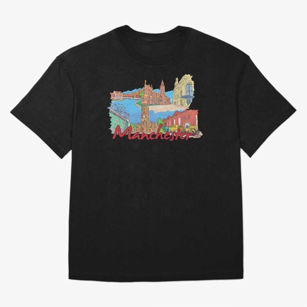Manchester Oversized T-Shirt Bring Home FIFA World Cup 2026 USA Canada Mexico Driven by Messi, CR7 and Mbappe, England and Germany Energy, Retro Football Energy, Iconic Rivalries, Trophy Chase Drama and Stadium Atmosphere; Built for Supporters