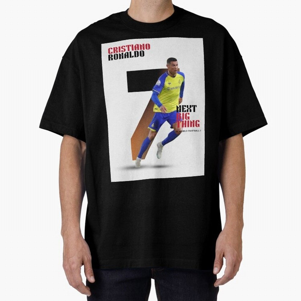 Cristiano Ronaldo (CR7) Oversized T-Shirt Follow Every Goal of Match Day Hype around FIFA World Cup 2026 USA Canada Mexico, CR7 and Messi, England and Germany, Worldwide Fan Energy, Dramatic Goals, Stadium Lights and Championship Celebrations;