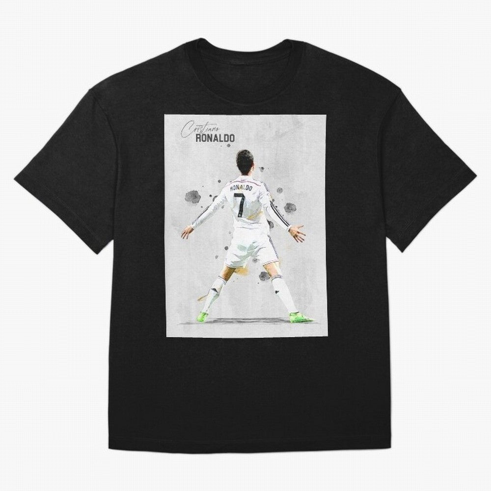 RM Legend Player Ronaldo Oversized T-Shirt Spotlight FIFA World Cup 2026 Spirit, Featuring Argentina, France and Brazil, Messi, Worldwide Fan Energy, Dramatic Goals, Stadium Lights and Championship Celebrations; Perfect for People Who Love