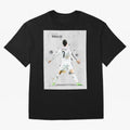 RM Legend Player Ronaldo Oversized T-Shirt Spotlight FIFA World Cup 2026 Spirit, Featuring Argentina, France and Brazil, Messi, Worldwide Fan Energy, Dramatic Goals, Stadium Lights and Championship Celebrations; Perfect for People Who Love