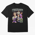 Cristiano Ronaldo Bootleg design Oversized T-Shirt Make Every Kick Count in FIFA World Cup 2026 for Fans of Messi and Cristiano Ronaldo and England, France and Netherlands, Bringing Game Day Rituals, Football Legends, Country Pride and the Road to