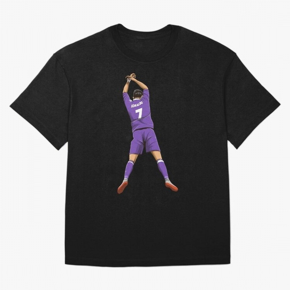 Cristiano Ronaldo Oversized T-Shirt Treasure FIFA World Cup 2026 Inspired by Haaland, Argentina, France and Brazil Energy, Stadium Chants, National Pride, Trophy Dreams and Unforgettable Football Memories; Great for Supporters Who Love Legendary
