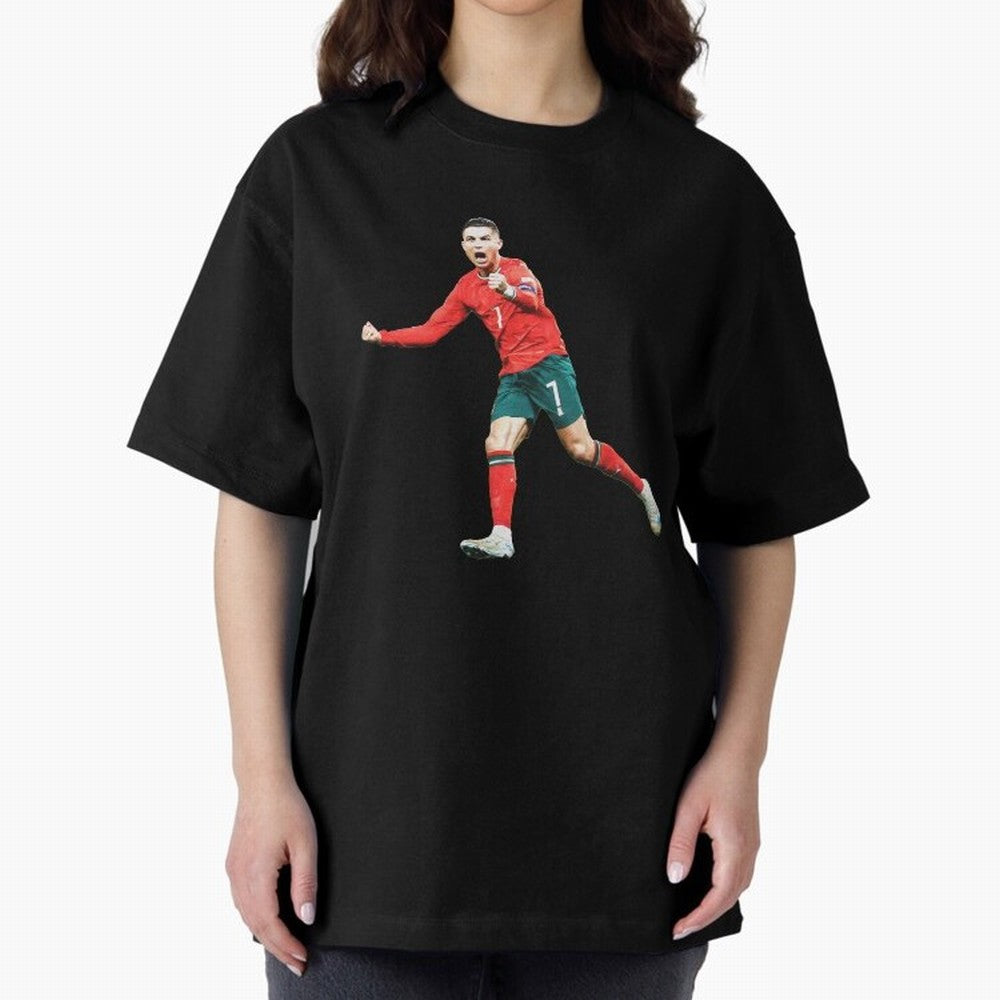 Cristiano Ronaldo Oversized T-Shirt Make the Season About the FIFA World Cup 2026 USA Canada Mexico Journey through Messi Highlights, England Pride, Match Day Excitement, Supporter Culture, Golden Goals and Global Football Passion; Made for Die