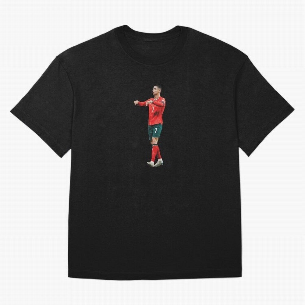 Cristiano Ronaldo siuuuuuu Oversized T-Shirt Build FIFA World Cup 2026 USA Canada Mexico for Fans of Mbappe and Neymar and Portugal, Spain and Germany, Bringing Soccer Culture, Superstar Moments, National Team Dreams and Competitive Fire; Made for