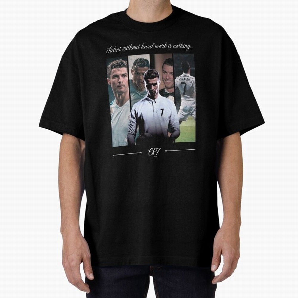 Ronaldo CR7 Oversized T-Shirt Bring Legendary Rivalry Energy to the FIFA World Cup 2026 Journey through Mbappe Highlights, Spain and Netherlands Pride, Football Festival Excitement, Trophy Ambitions, Country Rivalries and Star Player Buzz; Ideal