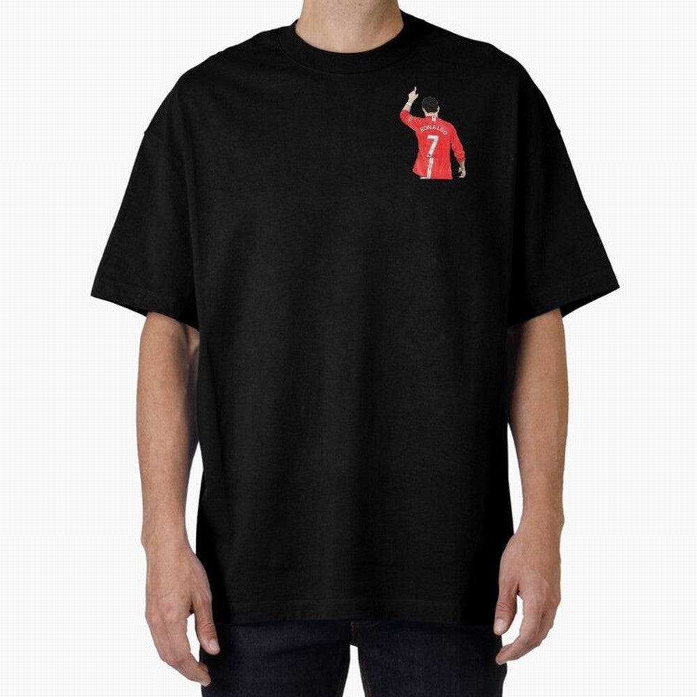 Cristiano Ronaldo CR7 Oversized T-Shirt Celebrate Golden Goal Energy in Global Football Passion for FIFA World Cup 2026, Celebrating CR7 and Messi, Portugal, Soccer Culture, Superstar Moments, National Team Dreams and Competitive Fire; Built for
