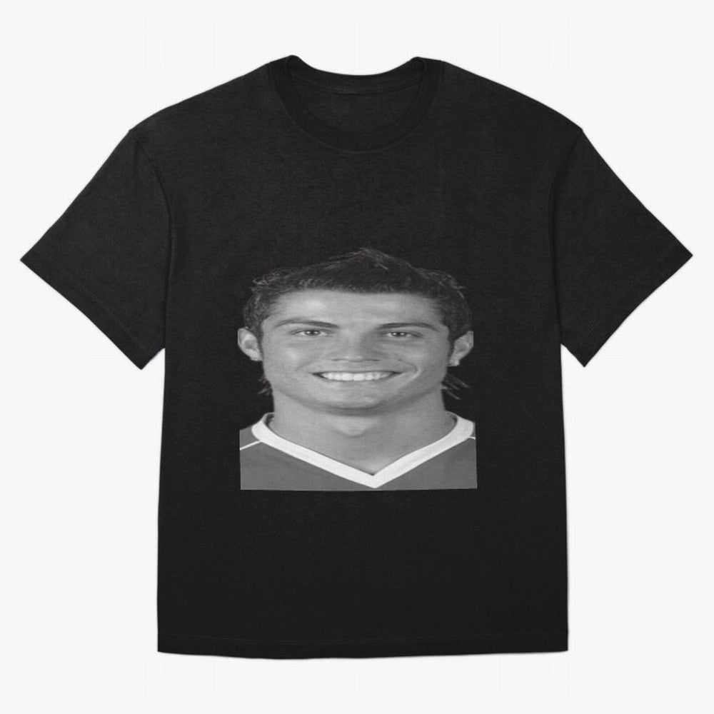 Cristiano Ronaldo Oversized T-Shirt Celebrate Classic Football Spirit in FIFA World Cup 2026 Group Stage Connected to Messi, Neymar and Mbappe, England, France and Netherlands Energy, Global Supporter Spirit, Legendary Goals, National Colors and