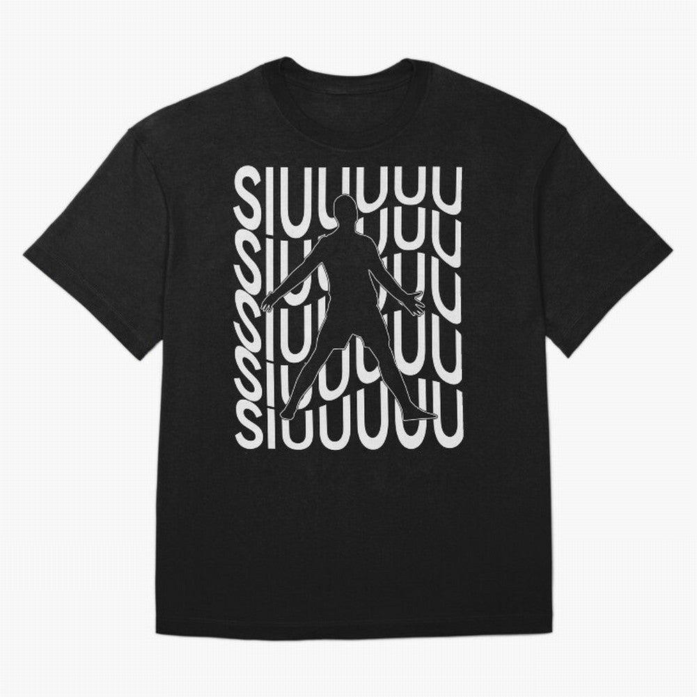 Siuuuuu Cute Soccer Present For Soccer Lovers Fan Kid's Boys Oversized T-Shirt Celebrate Supporters United by the FIFA World Cup 2026 USA Canada Mexico Journey through Neymar, Haaland and Cristiano Ronaldo Highlights, Portugal Pride, Vintage Soccer