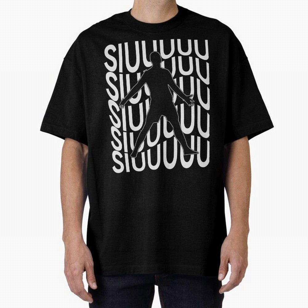 Siuuuuu Cute Soccer Present For Soccer Lovers Fan Kid's Boys Oversized T-Shirt Celebrate Supporters United by the FIFA World Cup 2026 USA Canada Mexico Journey through Neymar, Haaland and Cristiano Ronaldo Highlights, Portugal Pride, Vintage Soccer