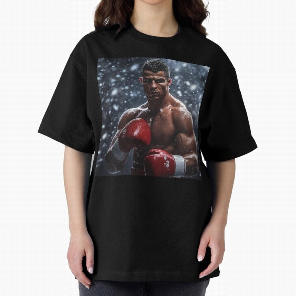 Cristiano Ronaldo: The Unexpected Boxer Oversized T-Shirt Bring Stadium Energy to Global Football Passion for FIFA World Cup 2026 Group Stage, Connected to Neymar, Haaland and Cristiano Ronaldo, Brazil, Football Passion, Legendary Performances,