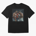 Cristiano Ronaldo vs Alvarez Canelo: Gaming Duel Between Legends Oversized T-Shirt Celebrate Football Heritage in the FIFA World Cup 2026 Journey through Messi, CR7 and Mbappe Highlights, Portugal, Spain and Germany Pride, Global Supporter Spirit,