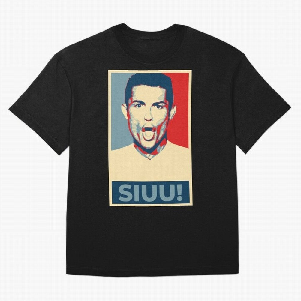 Ronaldo Siuu! - Hope Oversized T-Shirt Join Global Football Passion for FIFA World Cup 2026 Group Stage, Made for Messi, England, France and Netherlands, Stadium Chants, National Pride, Trophy Dreams and Unforgettable Football Memories; Made for