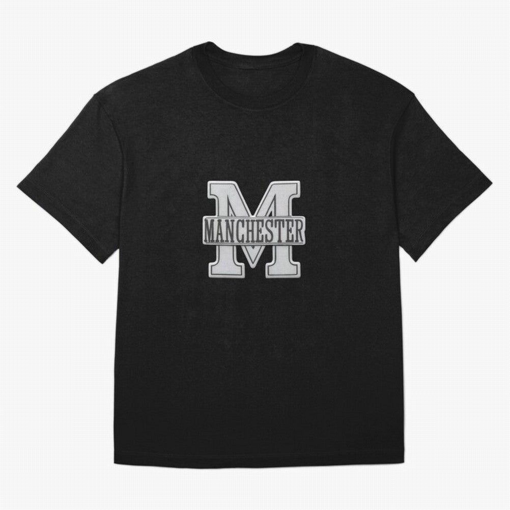 Manchester Oversized T-Shirt Show Up for the Glory of FIFA World Cup 2026 Group Stage Highlighting CR7 and Messi, Argentina and Brazil Energy, Match Day Excitement, Supporter Culture, Golden Goals and Global Football Passion; Ideal for Fans Who