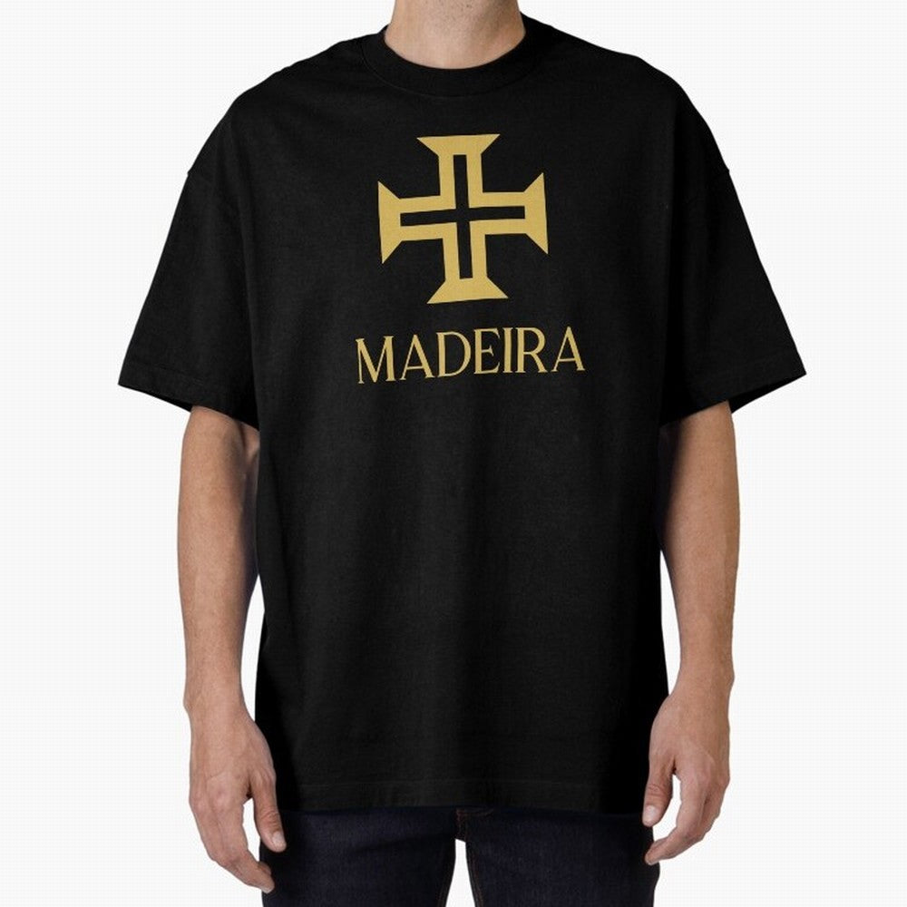Madeira gold Oversized T-Shirt Represent Global Football Passion for FIFA World Cup 2026 USA Canada Mexico, Capturing Neymar, England, France and Netherlands, Soccer Culture, Superstar Moments, National Team Dreams and Competitive Fire; Perfect for