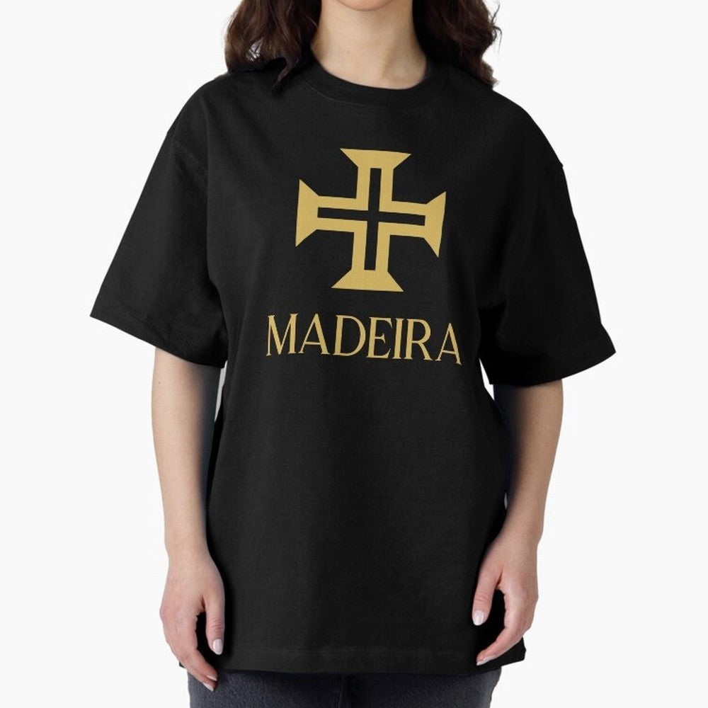 Madeira gold Oversized T-Shirt Represent Global Football Passion for FIFA World Cup 2026 USA Canada Mexico, Capturing Neymar, England, France and Netherlands, Soccer Culture, Superstar Moments, National Team Dreams and Competitive Fire; Perfect for