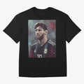 Lionel Messi Oversized T-Shirt Join the Countdown to the FIFA World Cup 2026 Journey through Haaland and Mbappe Highlights, Spain Pride, Supporter Pride, Iconic Celebrations, Legendary Names and Global Match Day Energy; Created for Match Day