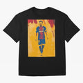 Lionel Messi Oversized T-Shirt Bring International Match Energy to FIFA World Cup 2026 Driven by Messi, CR7 and Mbappe, Argentina Energy, Goal Celebration Energy, Supporter Heritage, Football Icons and Worldwide Tournament Joy; Ideal for Football
