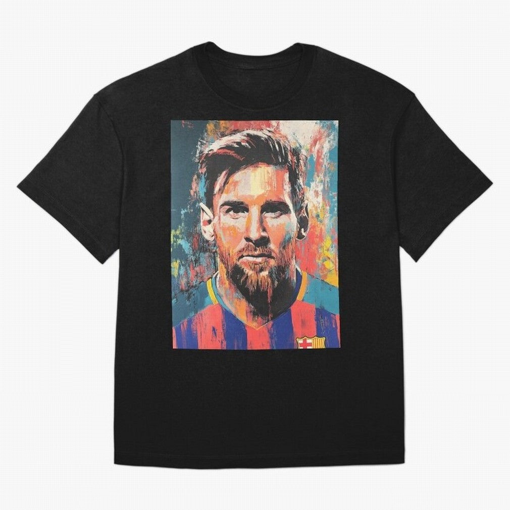 Lionel Messi Oversized T-Shirt Make Game Day About Match Day Hype around FIFA World Cup 2026, Mbappe and Neymar, France, Football Passion, Legendary Performances, Festival Vibes and Supporter Community; Created for Match Day Parties, Soccer Gifts,