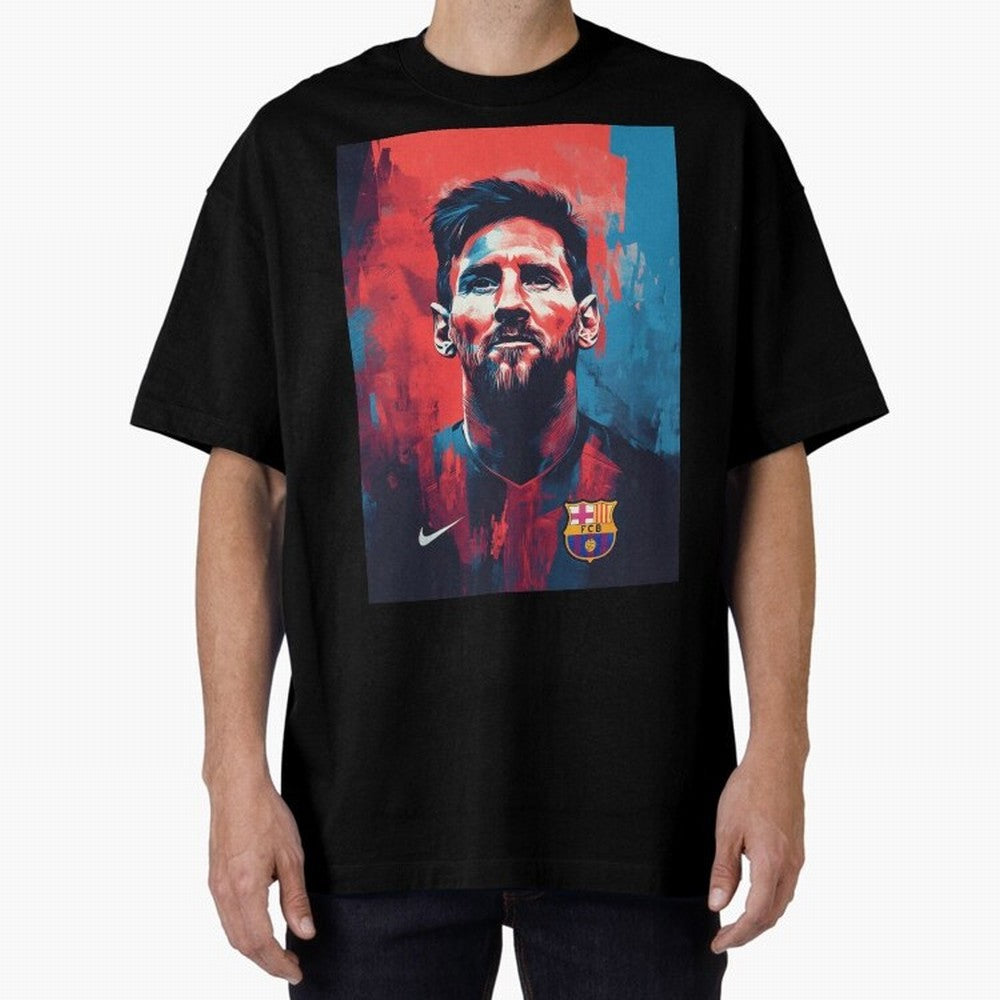 Lionel Messi Oversized T-Shirt Make Every Match About Match Day Hype around FIFA World Cup 2026 Group Stage, Cristiano Ronaldo, Brazil, Portugal and Argentina, Tournament Hype, Historic Matchups, Family Viewing Parties and Global Sports Pride;