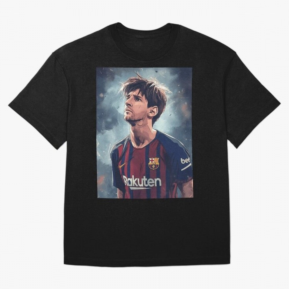 Lionel Messi Oversized T-Shirt Step into FIFA World Cup 2026 Group Stage Filled with Mbappe and Neymar, Spain Energy, Classic Soccer Heritage, Championship Pressure, Fan Loyalty and International Pride; Great for Supporters Who Love Legendary