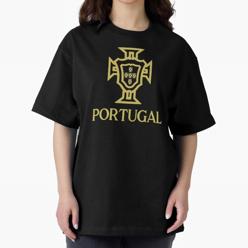 Portugal Oversized T-Shirt Show Fan Pride Across the FIFA World Cup 2026 Group Stage Journey through Haaland and Mbappe Highlights, Argentina Pride, Match Day Excitement, Supporter Culture, Golden Goals and Global Football Passion; Ideal for Fans