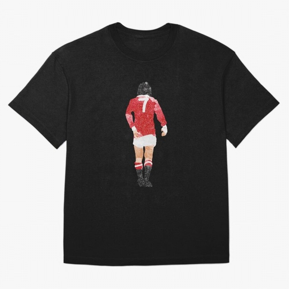George Best watercolour Manchester United Football Northern Ireland Legend number 7 Man United Red D Oversized T-Shirt Celebrate the Biggest Stage of Global Football Passion for FIFA World Cup 2026 Group Stage, Centered on CR7 and Messi, Portugal,