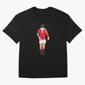 George Best watercolour Manchester United Football Northern Ireland Legend number 7 Man United Red D Oversized T-Shirt Celebrate the Biggest Stage of Global Football Passion for FIFA World Cup 2026 Group Stage, Centered on CR7 and Messi, Portugal,