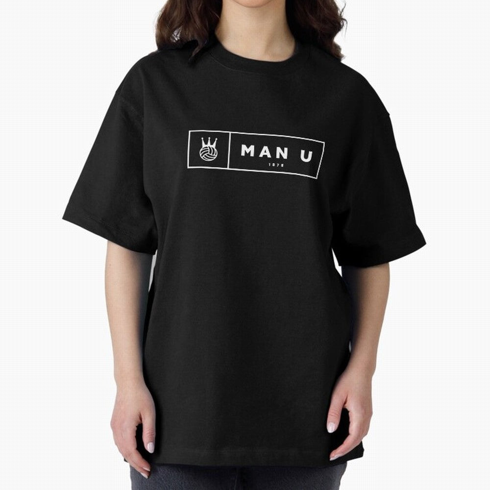Manchester U Retro minimal design Oversized T-Shirt Refresh FIFA World Cup 2026 USA Canada Mexico Filled with Neymar, Spain and Netherlands Energy, Stadium Chants, National Pride, Trophy Dreams and Unforgettable Football Memories; Perfect for Fans,