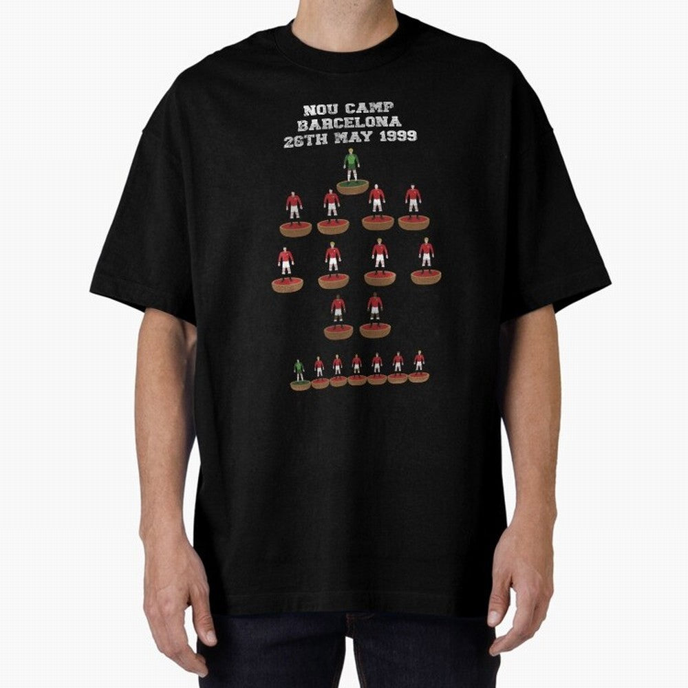 Manchester United Champions League 1999 Oversized T-Shirt Relive the Noise and Pride of the FIFA World Cup 2026 Journey through Haaland and Mbappe Highlights, Portugal Pride, Vintage Soccer Flavor, Modern Football Stars, National Flags and Final