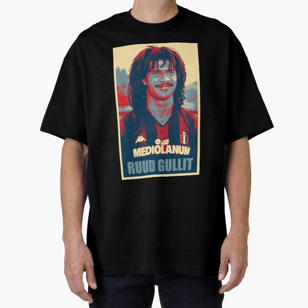 Ruud Gullit Oversized T-Shirt Celebrate Classic Football Spirit in Match Day Hype around FIFA World Cup 2026, CR7, Argentina and Brazil, Football History, Final Match Energy, Crowd Noise and Once in a Lifetime Moments; Created for Match Day