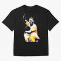 Pele Pop Art Oversized T-Shirt Represent Fans Who Live for Global Football Passion for FIFA World Cup 2026 Group Stage, Made for Haaland and Mbappe, Germany, Football History, Final Match Energy, Crowd Noise and Once in a Lifetime Moments; Great