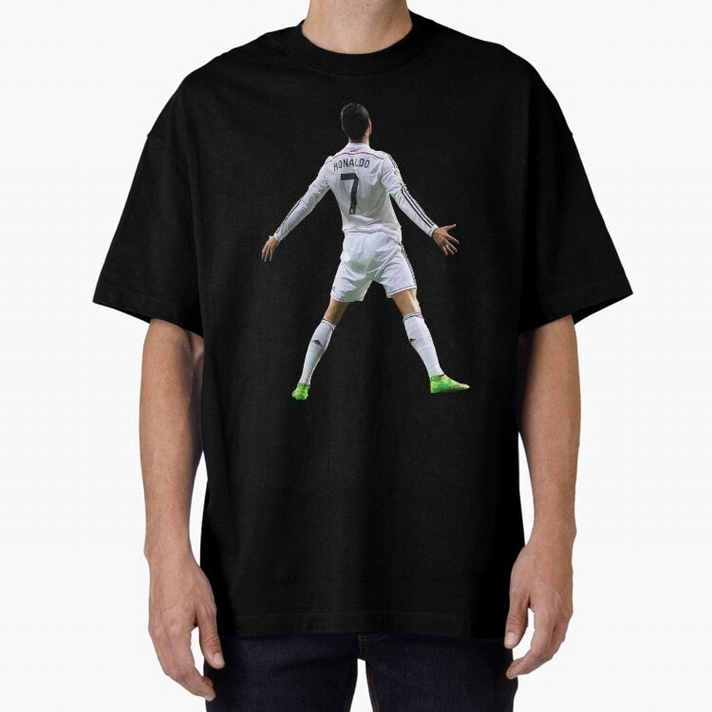 CR7 Oversized T-Shirt Live for the Drama of Global Football Passion for FIFA World Cup 2026 USA Canada Mexico, Inspired by Haaland and Mbappe, Spain, Football Passion, Legendary Performances, Festival Vibes and Supporter Community; Great for