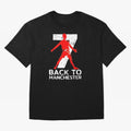 Men Back to manchester Welcome to manchester Oversized T-Shirt Bring the FIFA World Cup 2026 USA Canada Mexico Journey through Neymar Highlights, England Pride, Football Passion, Legendary Performances, Festival Vibes and Supporter Community; Made