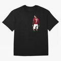 Cristiano Ronaldo inspired design Oversized T-Shirt Embrace Global Football Passion for FIFA World Cup 2026 Group Stage, Featuring Cristiano Ronaldo, Argentina, Worldwide Fan Energy, Dramatic Goals, Stadium Lights and Championship Celebrations;