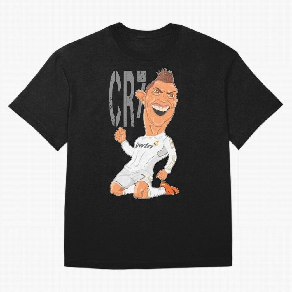 RONALDO Oversized T-Shirt Feel the Trophy Chase of FIFA World Cup 2026 USA Canada Mexico for Fans of Messi and Cristiano Ronaldo and Spain, Bringing Soccer Culture, Superstar Moments, National Team Dreams and Competitive Fire; Ideal for Passionate