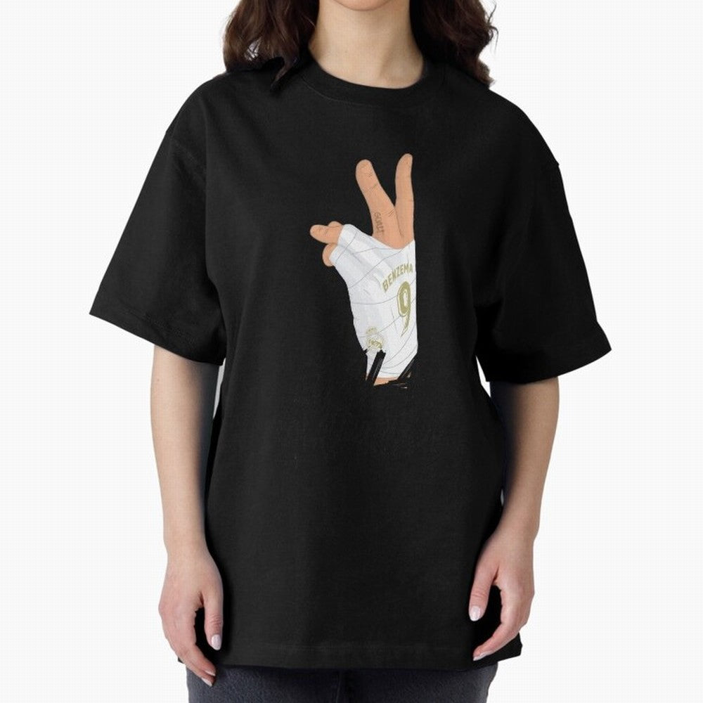 Hala Madrid No 9, Los BLancos Oversized T-Shirt Bring Supporter Culture to FIFA World Cup 2026 Group Stage for Fans of Haaland and Mbappe and England, Bringing Fan Favorite Moments, National Team Passion, Big Match Drama and Soccer History; Made