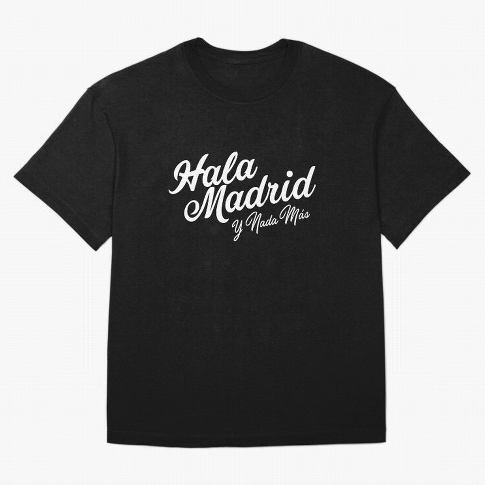 HALA MADRID Oversized T-Shirt Celebrate Classic Football Spirit in Global Football Passion for FIFA World Cup 2026, Made for Neymar, Argentina, France and Brazil, Champion Mindset, Group Stage Buzz, Knockout Tension and Passionate Fan Culture;