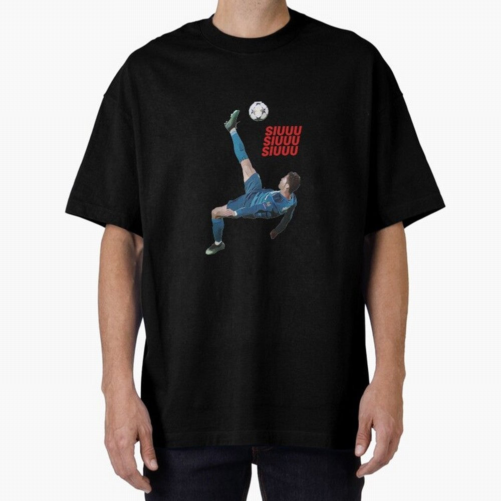 SIUUU #33 Oversized T-Shirt Support the Legends of FIFA World Cup 2026 Group Stage Capturing Messi, CR7 and Mbappe, Argentina Energy, Champion Mindset, Group Stage Buzz, Knockout Tension and Passionate Fan Culture; Made for Collectors Who Enjoy