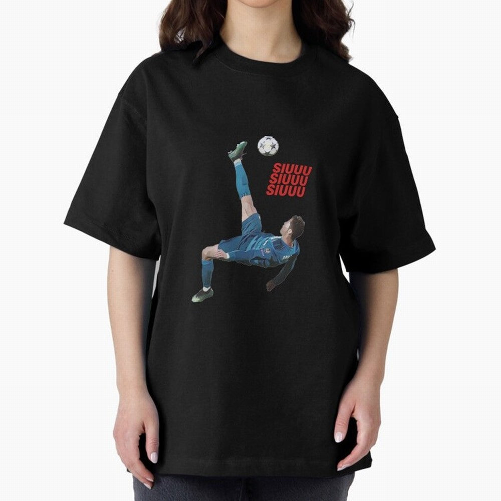 SIUUU #33 Oversized T-Shirt Support the Legends of FIFA World Cup 2026 Group Stage Capturing Messi, CR7 and Mbappe, Argentina Energy, Champion Mindset, Group Stage Buzz, Knockout Tension and Passionate Fan Culture; Made for Collectors Who Enjoy