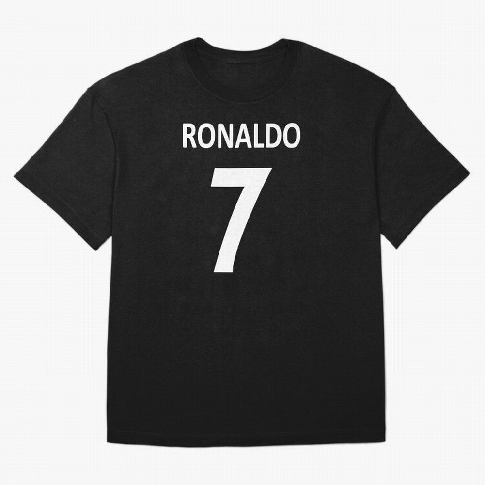 RONALDO NO.7 Oversized T-Shirt Bring Retro Soccer Energy to Match Day Hype around FIFA World Cup 2026 USA Canada Mexico, Haaland, Argentina and Brazil, Tournament Hype, Historic Matchups, Family Viewing Parties and Global Sports Pride; Made for Die