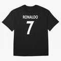 RONALDO NO.7 Oversized T-Shirt Bring Retro Soccer Energy to Match Day Hype around FIFA World Cup 2026 USA Canada Mexico, Haaland, Argentina and Brazil, Tournament Hype, Historic Matchups, Family Viewing Parties and Global Sports Pride; Made for Die