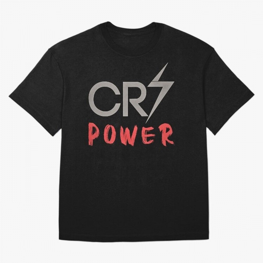 CR7 Power 2 Oversized T-Shirt Honor FIFA World Cup 2026 USA Canada Mexico Filled with Neymar, Haaland and Cristiano Ronaldo, England and Germany Energy, Goal Celebration Energy, Supporter Heritage, Football Icons and Worldwide Tournament Joy; Ideal