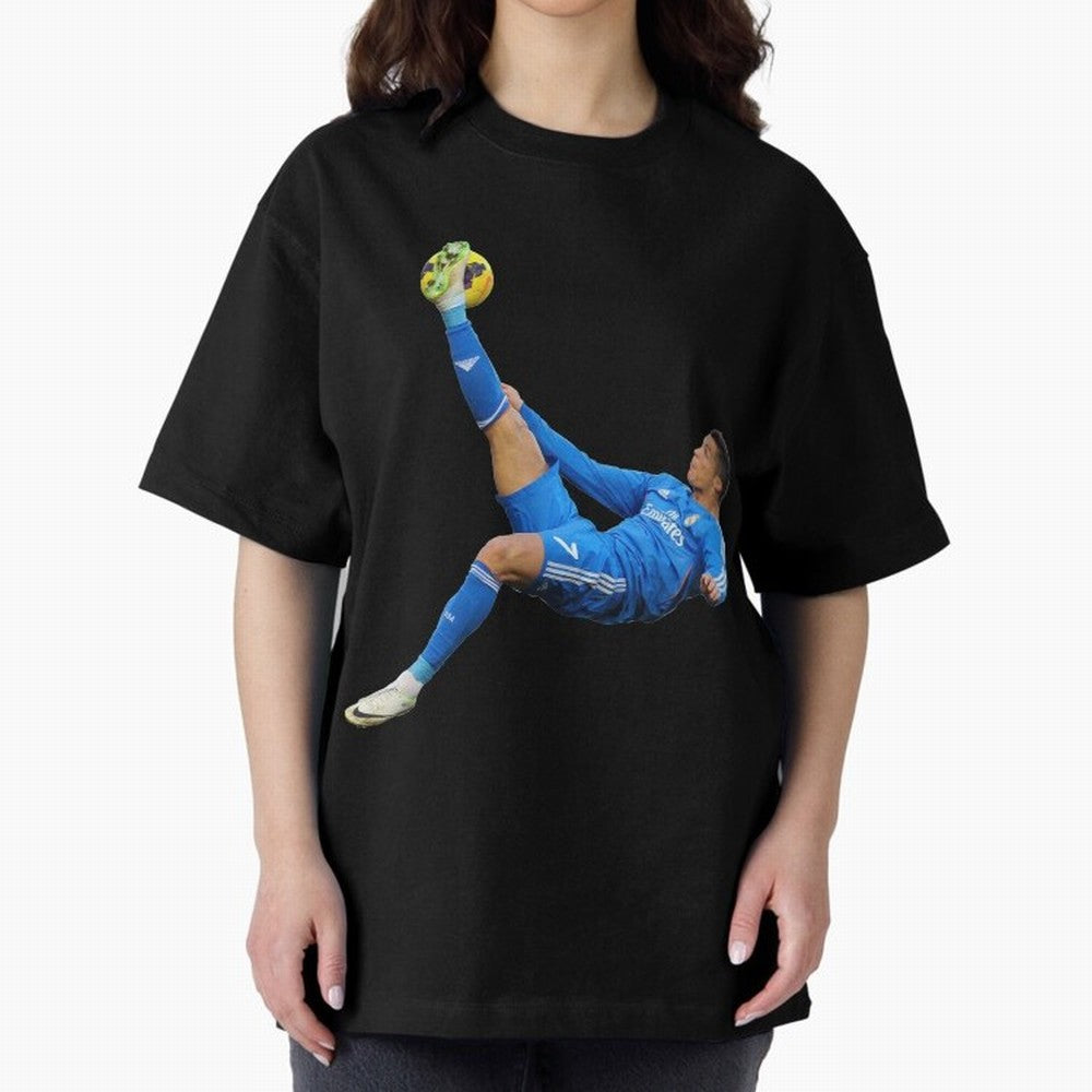 cristiano ronaldo Oversized T-Shirt Join Supporters Worldwide for the FIFA World Cup 2026 Journey through Haaland and Mbappe Highlights, Brazil, Portugal and Argentina Pride, Football Festival Excitement, Trophy Ambitions, Country Rivalries and