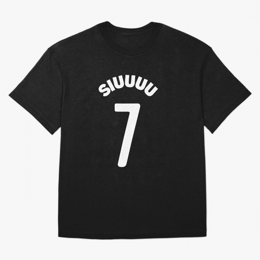 SIUUU Oversized T-Shirt Showcase FIFA World Cup 2026 USA Canada Mexico for Fans of Mbappe and Neymar and Netherlands, Bringing Tournament Hype, Historic Matchups, Family Viewing Parties and Global Sports Pride; Perfect for Supporters Who Want Bold