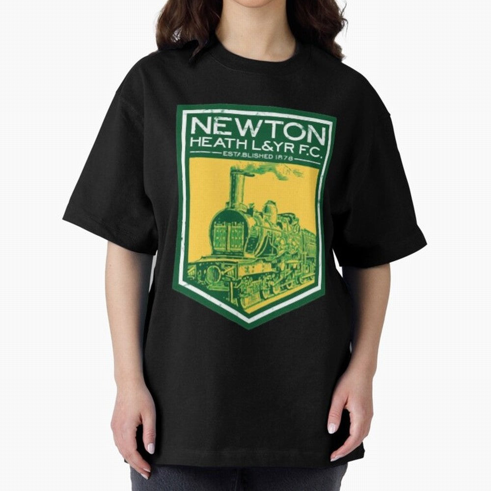 Manchester United Newton Heath 1878 Oversized T-Shirt Bring Legendary Rivalry Energy to FIFA World Cup 2026 USA Canada Mexico Connected to Neymar, Haaland and Cristiano Ronaldo, Spain Energy, Stadium Chants, National Pride, Trophy Dreams and