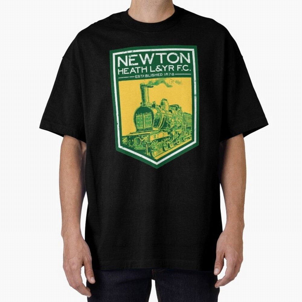 Manchester United Newton Heath 1878 Oversized T-Shirt Bring Legendary Rivalry Energy to FIFA World Cup 2026 USA Canada Mexico Connected to Neymar, Haaland and Cristiano Ronaldo, Spain Energy, Stadium Chants, National Pride, Trophy Dreams and