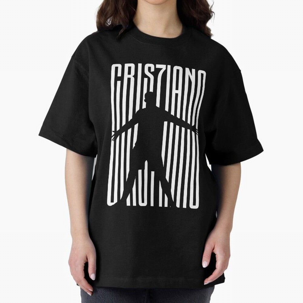 CRIS7IANO RONALDO? Oversized T-Shirt Show Championship Spirit for Global Football Passion for FIFA World Cup 2026, with Messi and Cristiano Ronaldo, England, France and Netherlands, Global Supporter Spirit, Legendary Goals, National Colors and