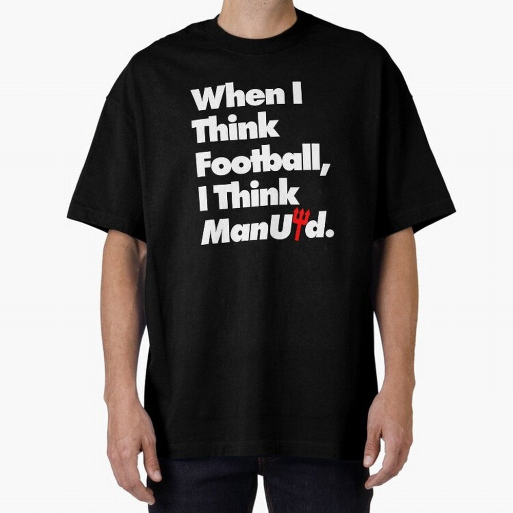 Manchester United Oversized T-Shirt Feel the Heartbeat of FIFA World Cup 2026 Group Stage for Fans of CR7 and Messi and Argentina and Brazil, Bringing Stadium Memories, Football Loyalty, International Chants and Championship Tradition; Ideal for