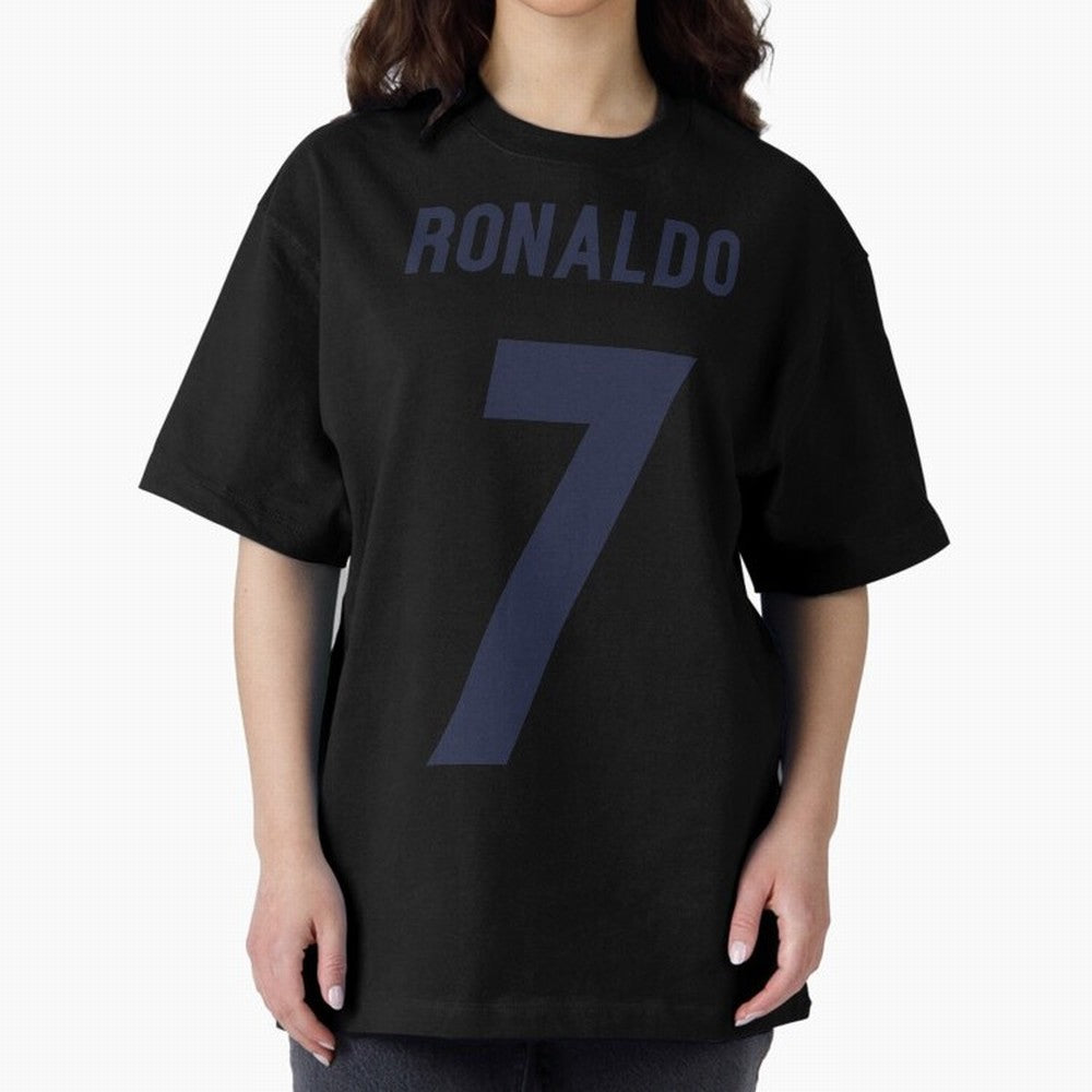 Cristiano Ronaldo 7 Oversized T-Shirt Showcase FIFA World Cup 2026 Group Stage for Fans of Messi, Neymar and Mbappe and Argentina, Bringing Football Passion, Legendary Performances, Festival Vibes and Supporter Community; Ideal for Fans Who Follow