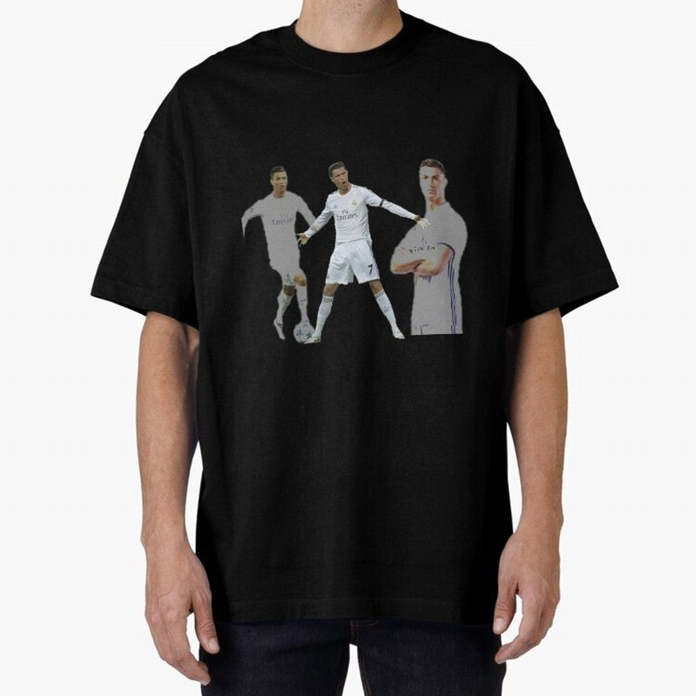 RONALDO Oversized T-Shirt Step into FIFA World Cup 2026 USA Canada Mexico for Fans of Messi, Neymar and Mbappe and Netherlands, Bringing Classic Soccer Heritage, Championship Pressure, Fan Loyalty and International Pride; Ideal for Football Dads,